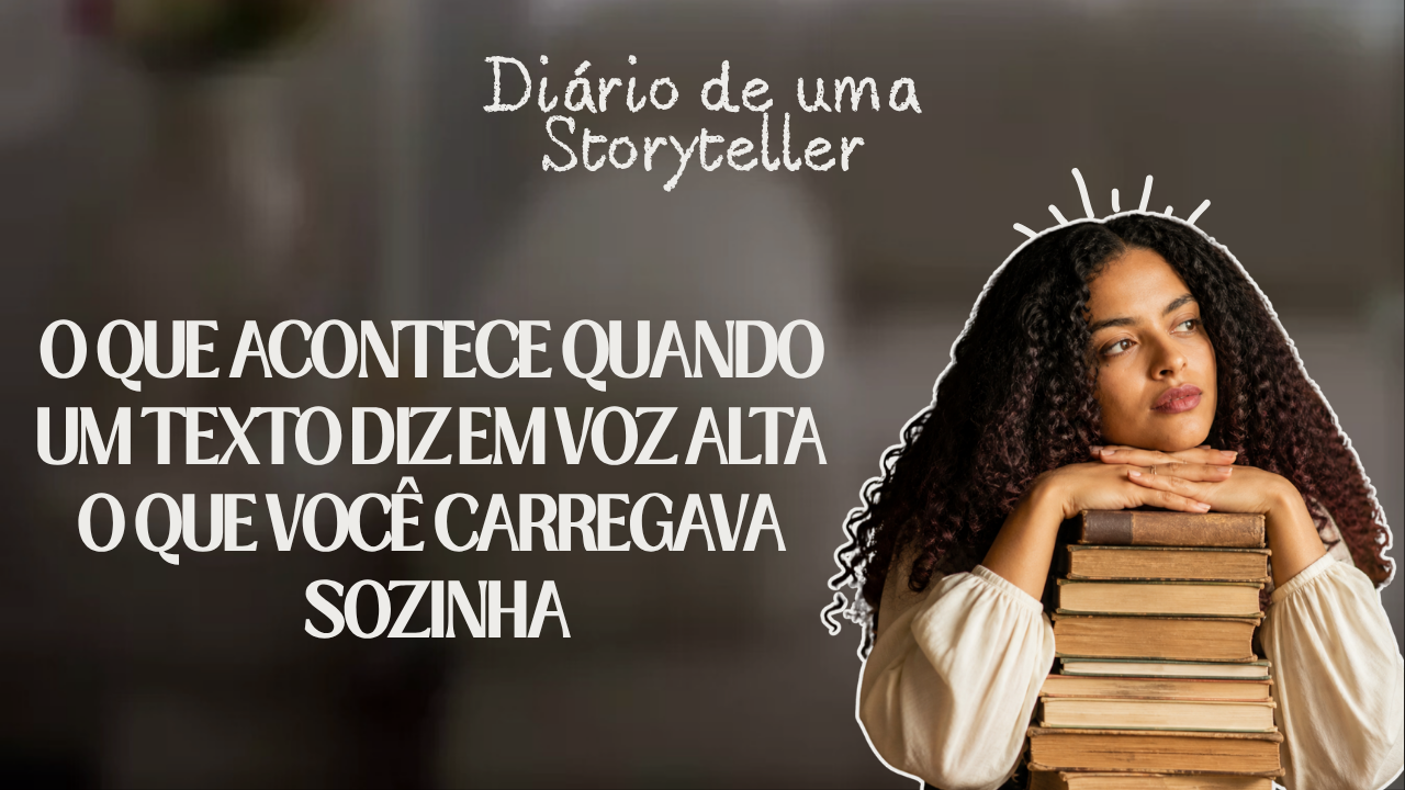 O que acontece quando um texto diz em voz alta o que você carregava sozinha e por que alívio é uma das narrativas mais subestimadas no conteúdo digital.