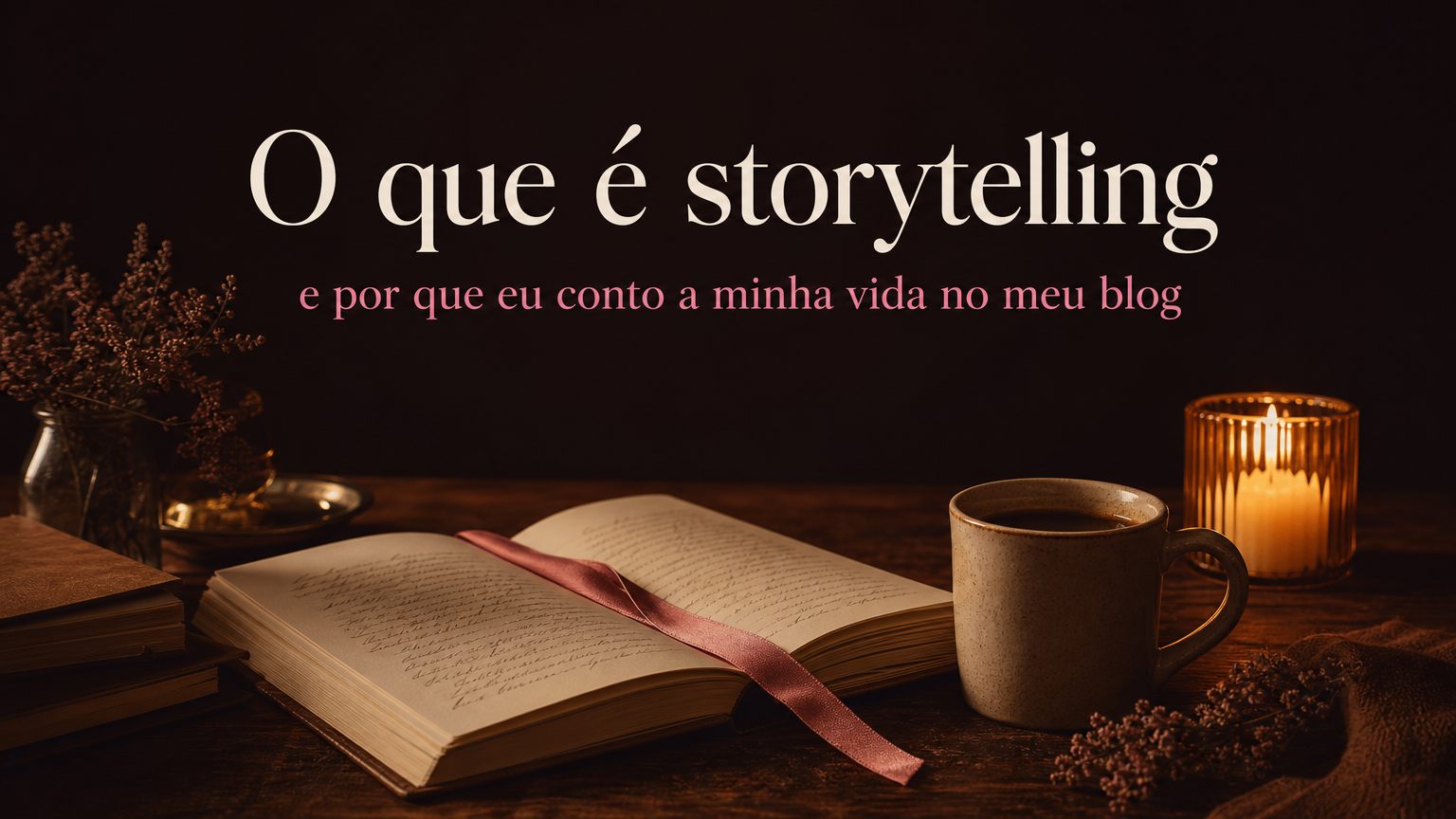 O que é storytelling e por que eu conto a minha vida no meu blog