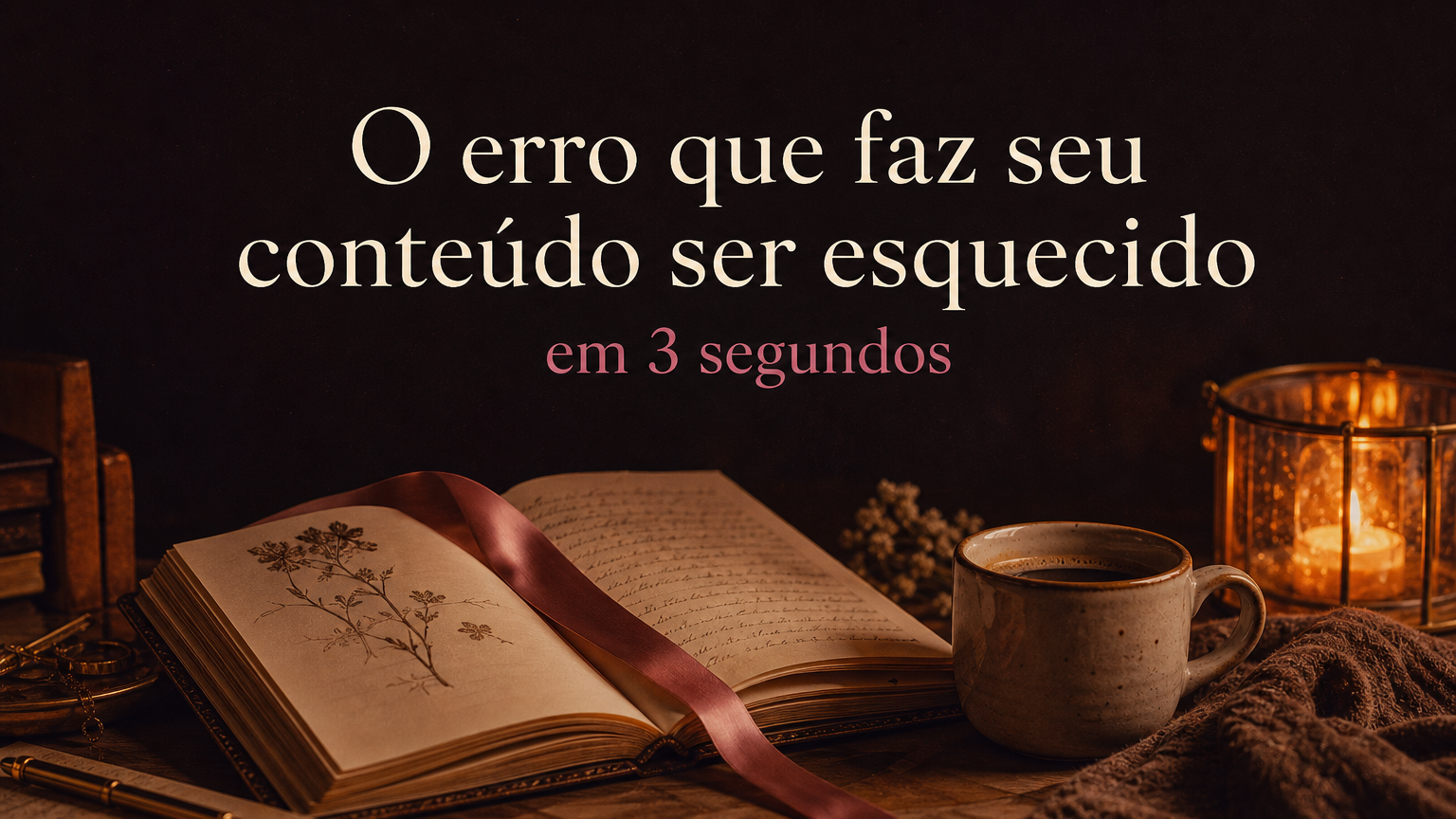 O erro que faz seu conteúdo ser esquecido em 3 segundos